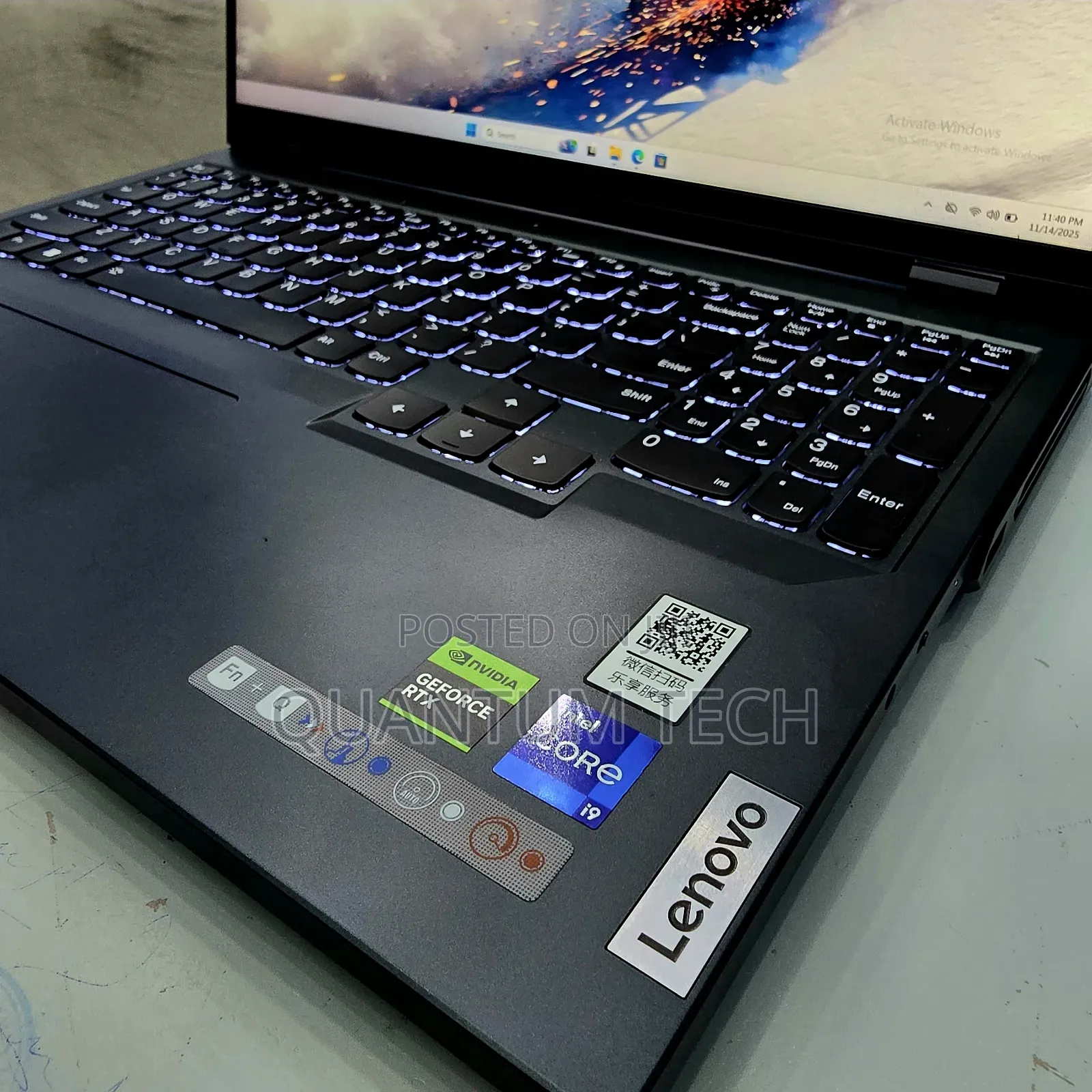 New Lenovo Legion Y7000P IRX9 Gaming Laptop 16GB Intel Core I9 SSD 1T