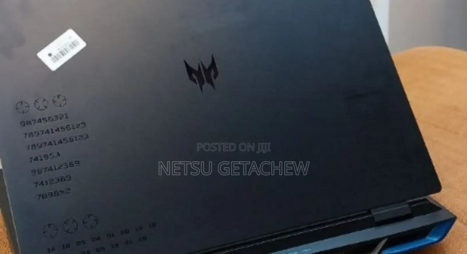 New Laptop Acer Predator 15 16GB Intel Core I7 SSD 1T