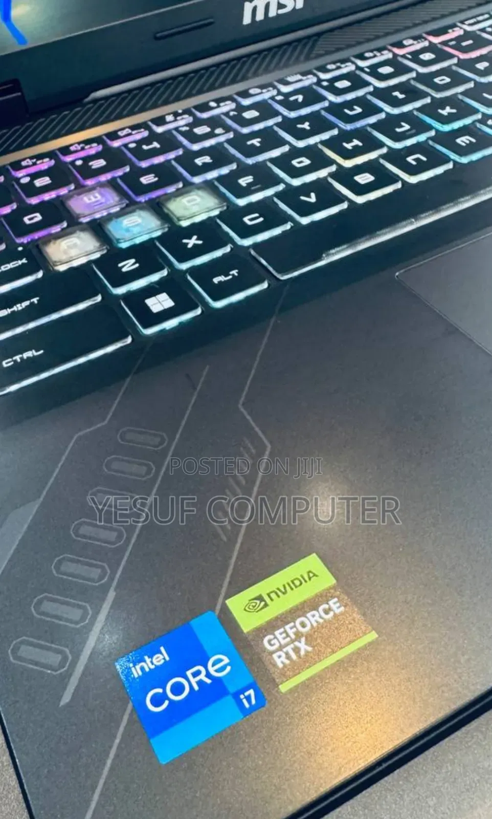 New Laptop MSI Crosshair 15 16GB Intel Core I7 SSD 1T