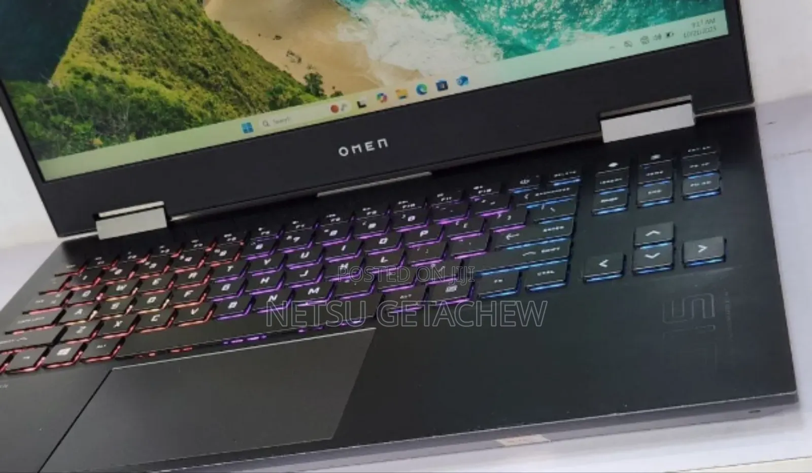 New Laptop HP Omen 15 16GB AMD Ryzen 7 SSD 512GB