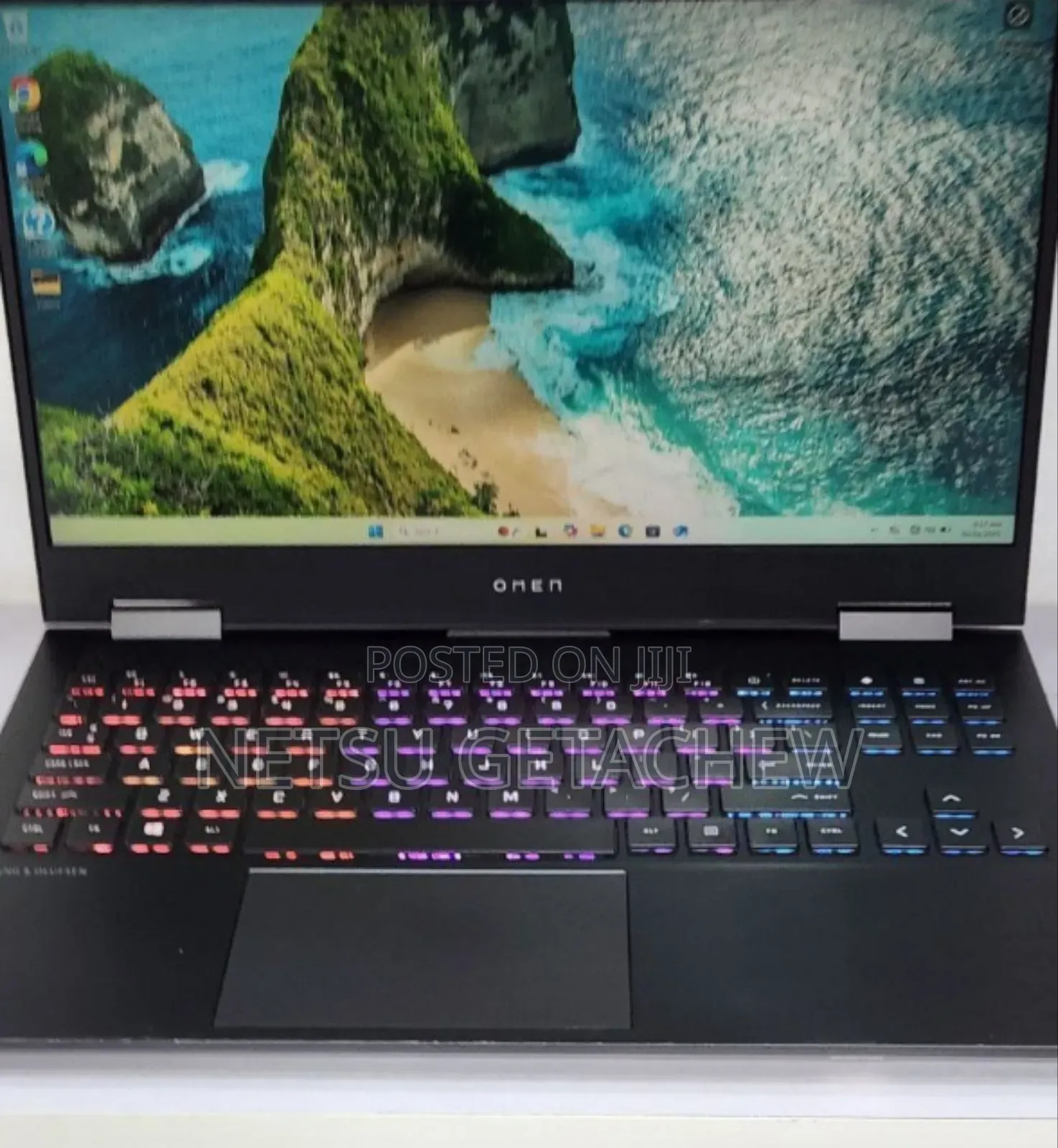 New Laptop HP Omen 15 16GB AMD Ryzen 7 SSD 512GB