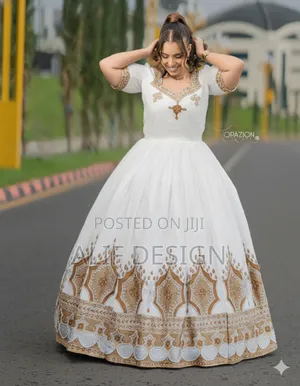 Ocassional Elegant Habesha Dresses