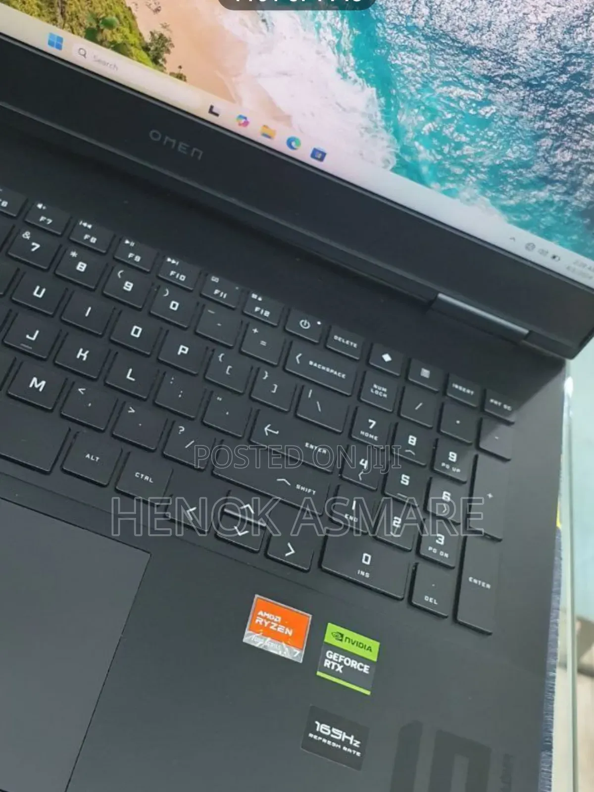 New Laptop HP Omen 16 16GB AMD Ryzen 7 SSD 1T