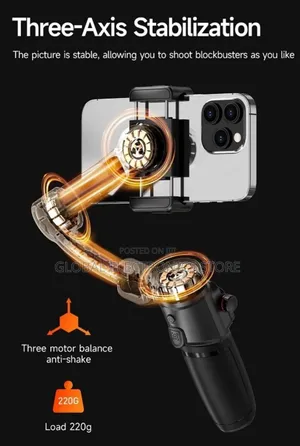 Ai Stabilzation New Generation 3 Axis Gimbal for Smartphones