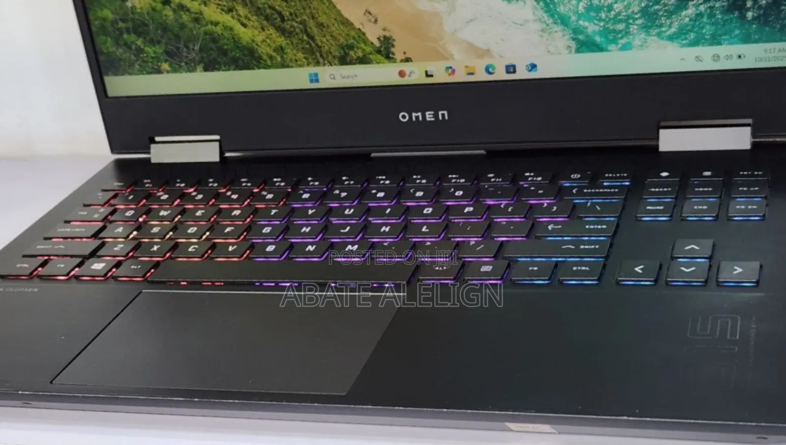 New Laptop HP Omen 15 16GB AMD Ryzen 7 SSD 512GB