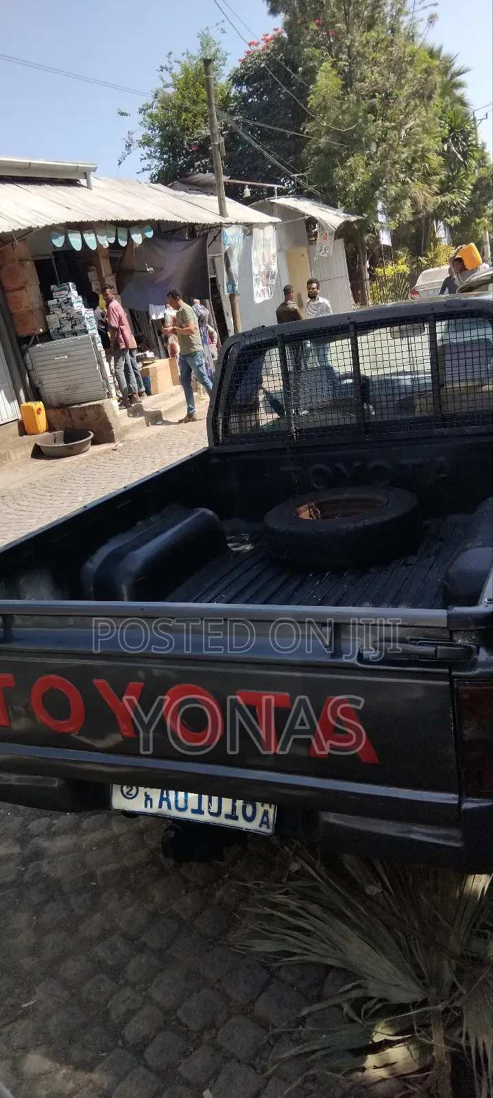 Toyota Hilux 1989 Gray