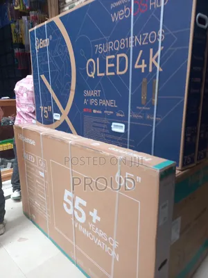 Enzo 75 Inch Fremless Tv