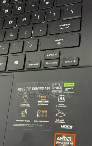 New Laptop Asus TUF516P 16GB AMD Ryzen 9 SSD 1T