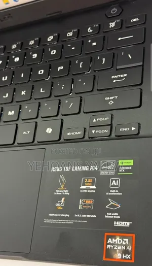 New Laptop Asus TUF Gaming A15 16GB AMD Ryzen 9 SSD 1T