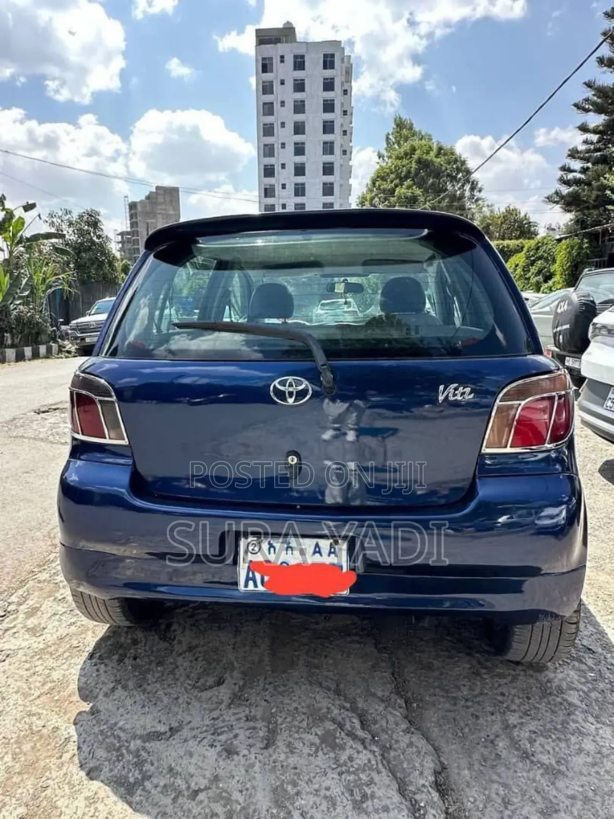 Toyota Vitz 1.3 FWD 3dr 2000 Blue