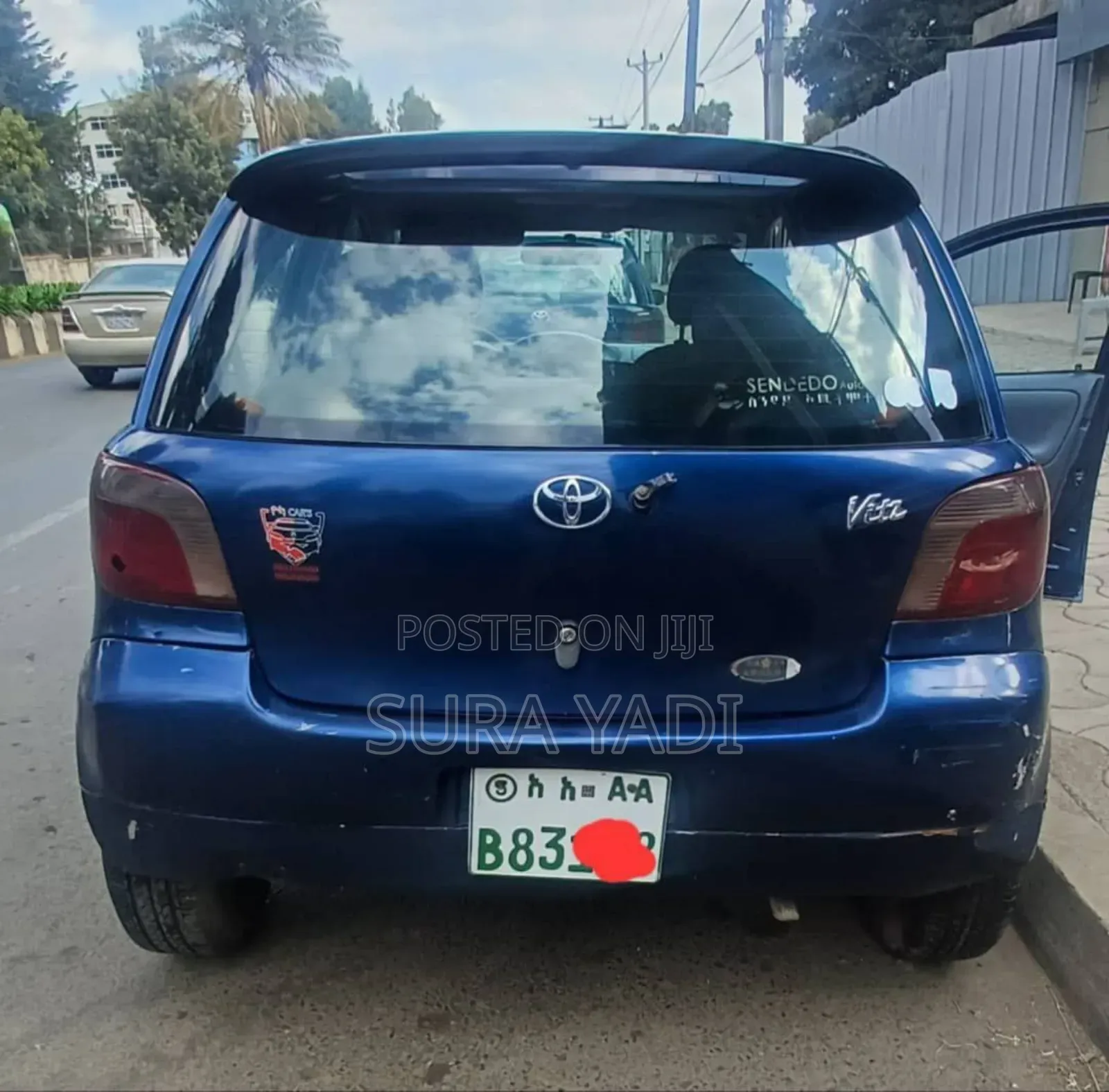 Toyota Vitz 1.3 FWD 3dr 2000 Blue