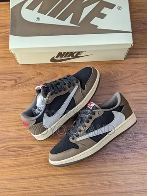 Photo - Air Jordan Travis Scoott Brown