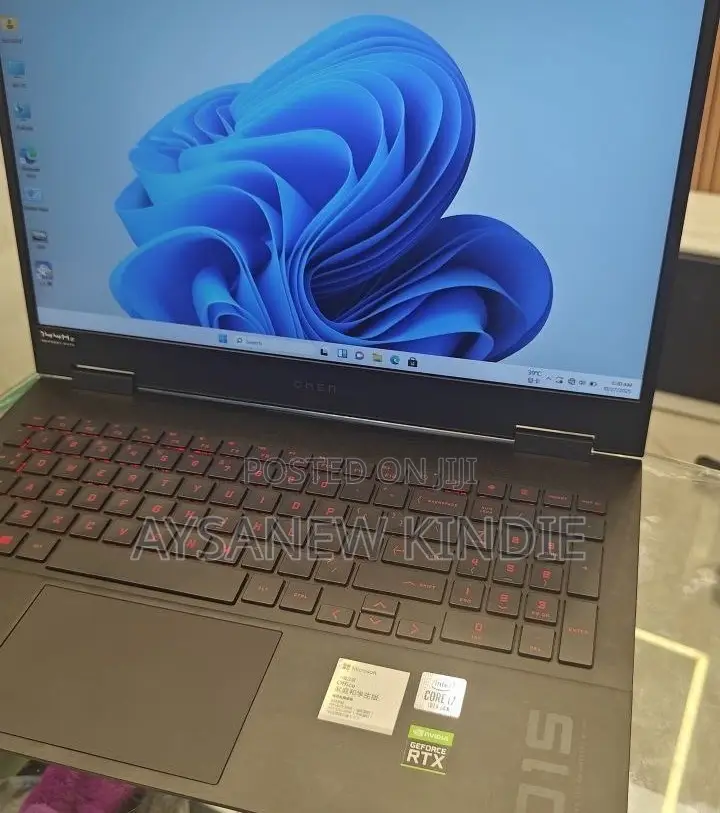 New Laptop HP Omen 15 16GB Intel Core I7 SSD 1T