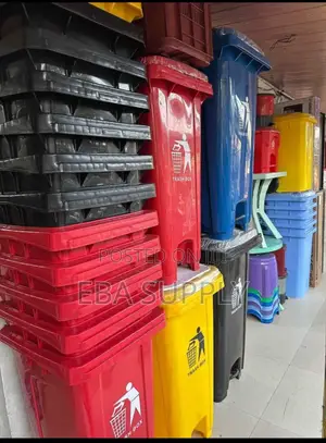50l | 100l | 240l Plastic Trash Bin – Durable Wheelie Dustbin