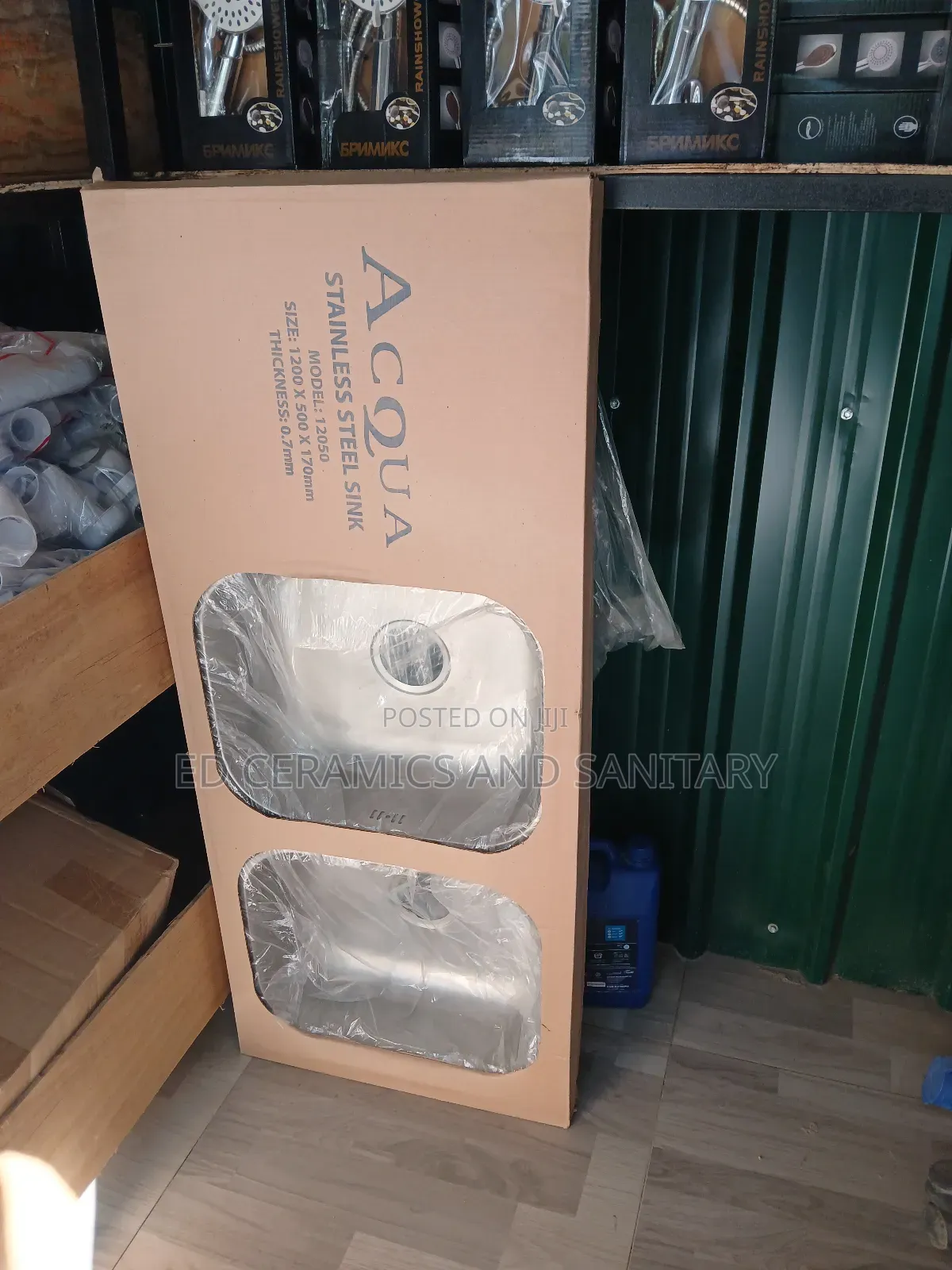 Aqua Stainless Steel Sink