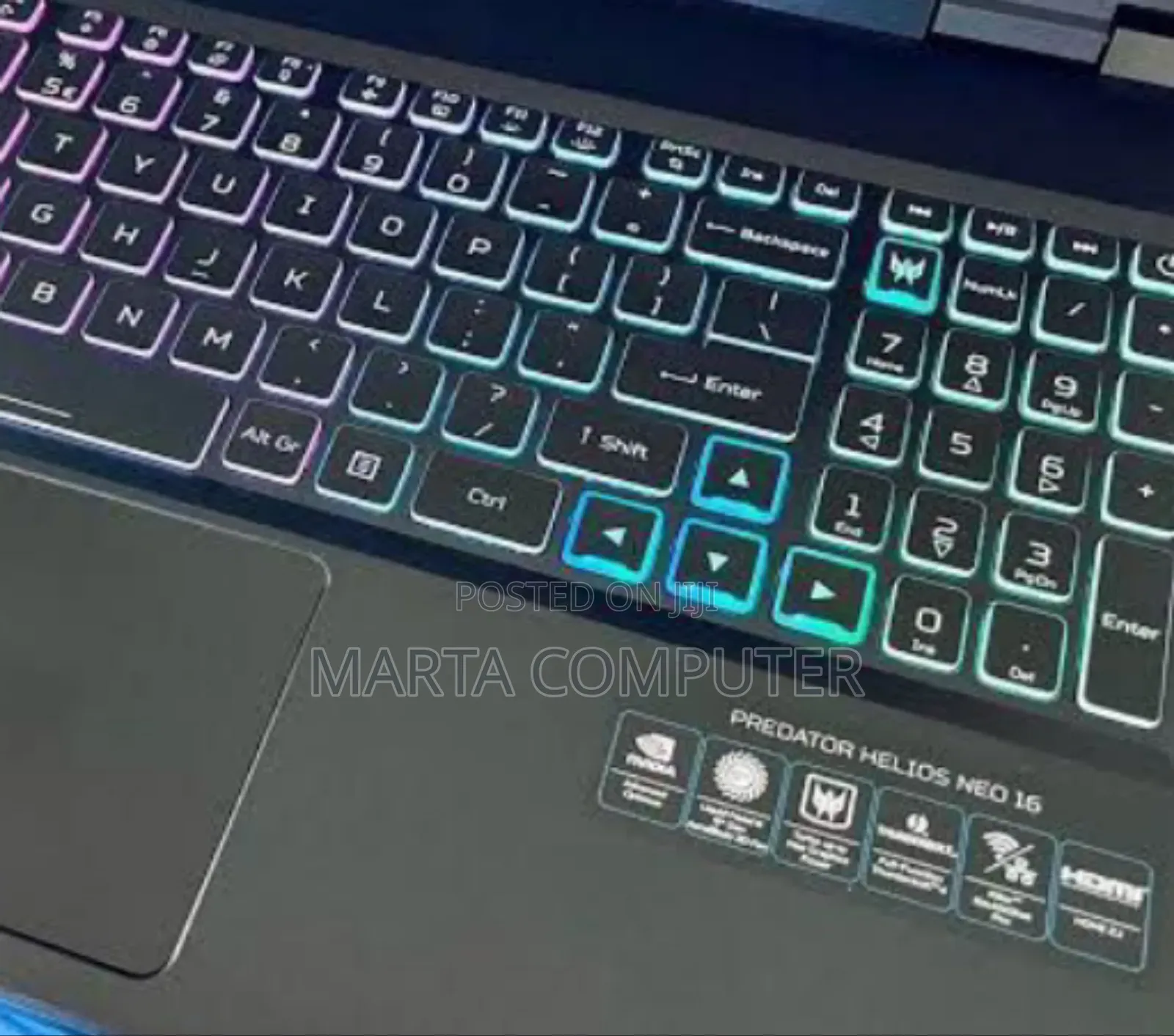 New Laptop Acer Predator Helios Neo 16 16GB Intel Core I9 SSD 1T