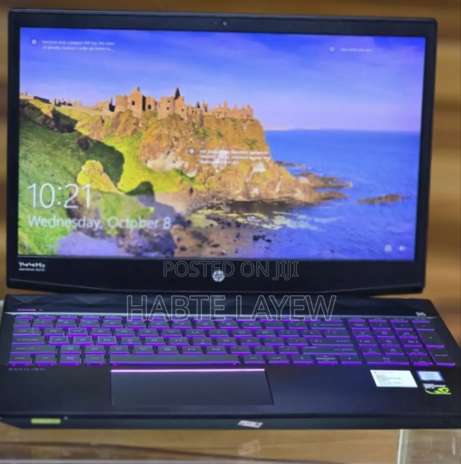 New Laptop HP Pavilion Power 15 16GB Intel Core I7 SSD 512GB