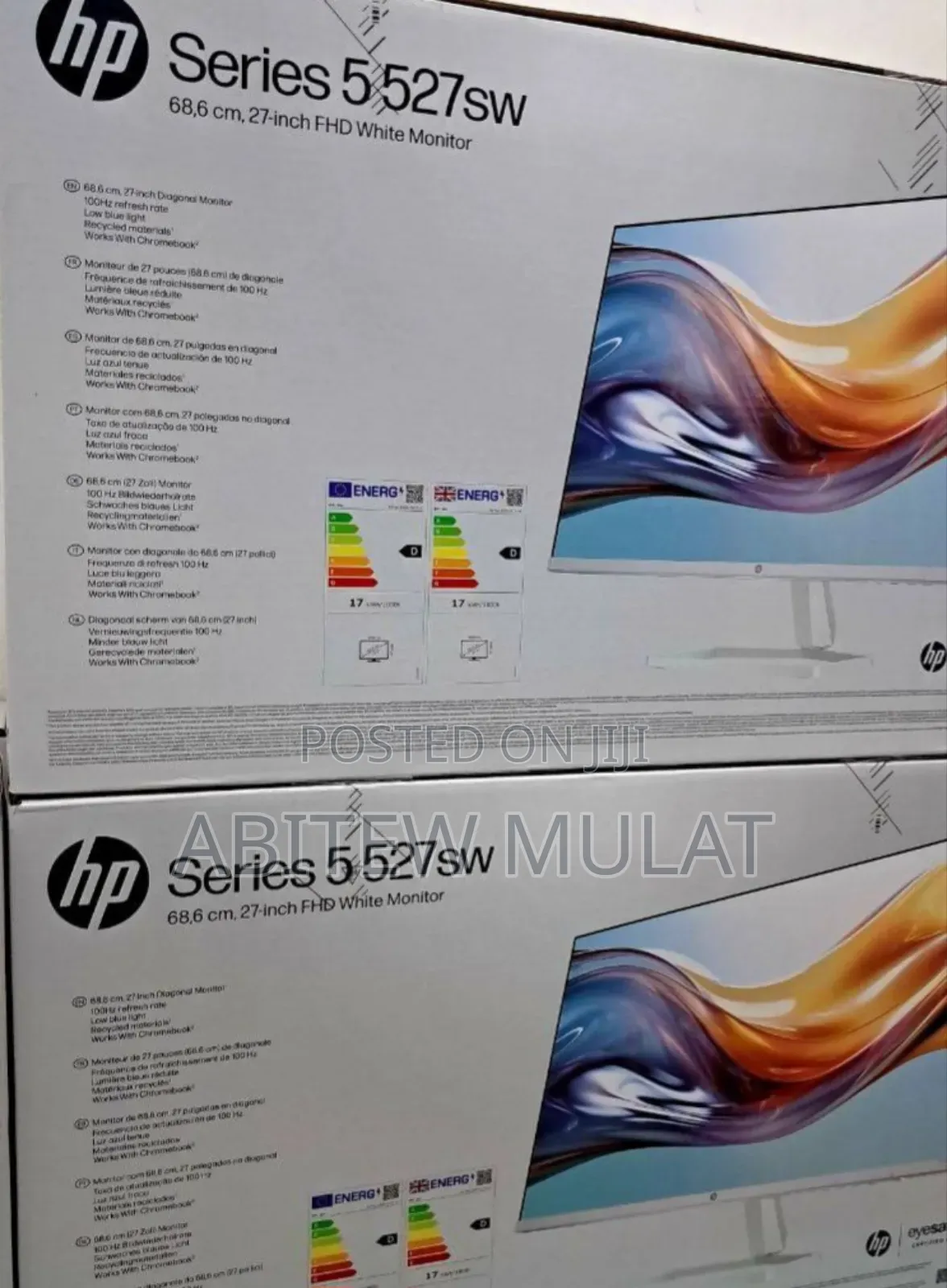 Hp 27” Monitor