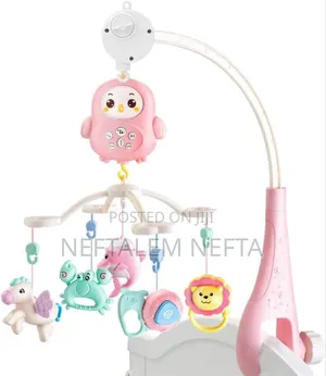 Baby Bed Bell With Det Achable Toys