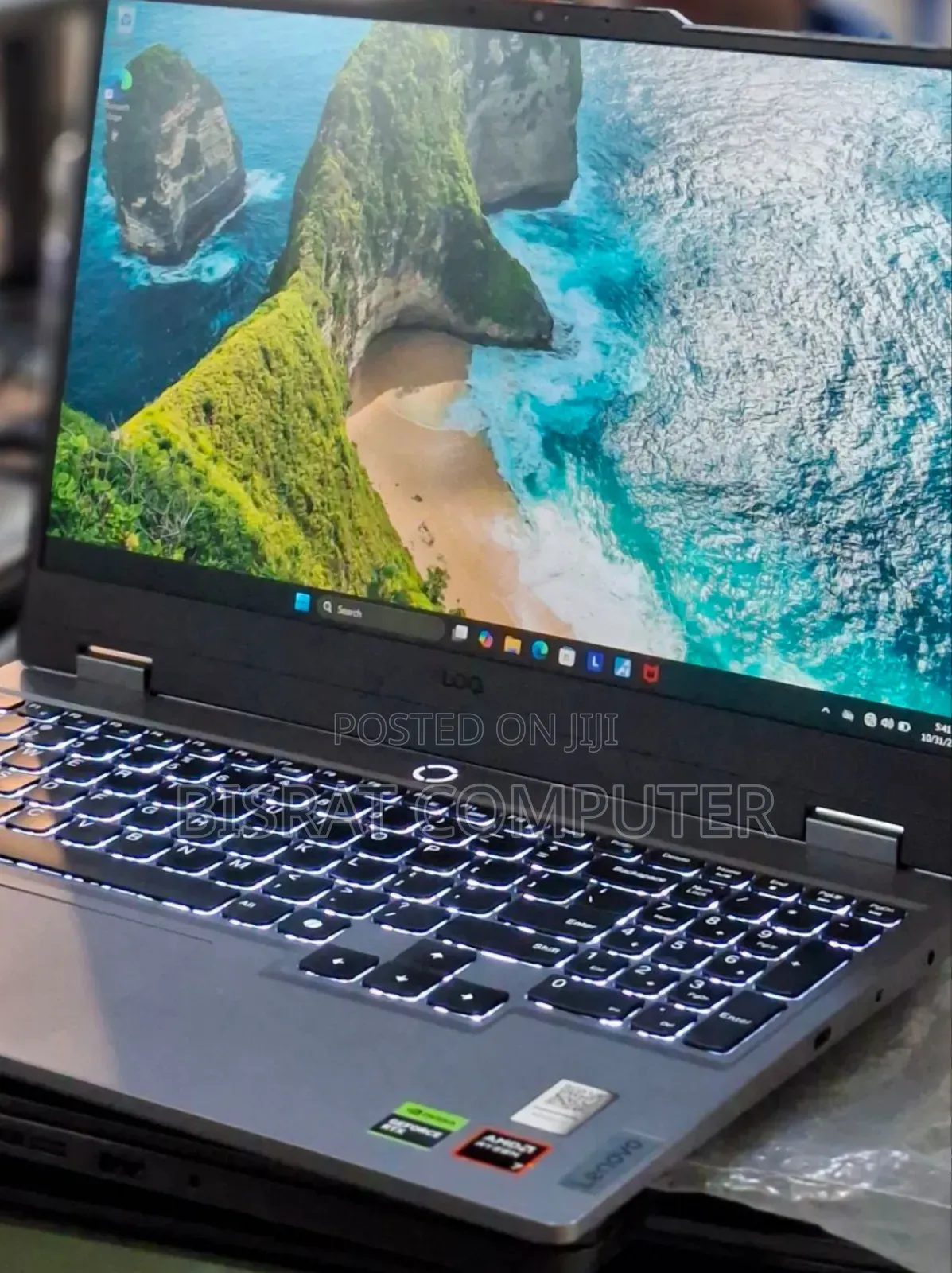 New Laptop Lenovo Legion 5 16GB AMD Ryzen 7 SSD 1T