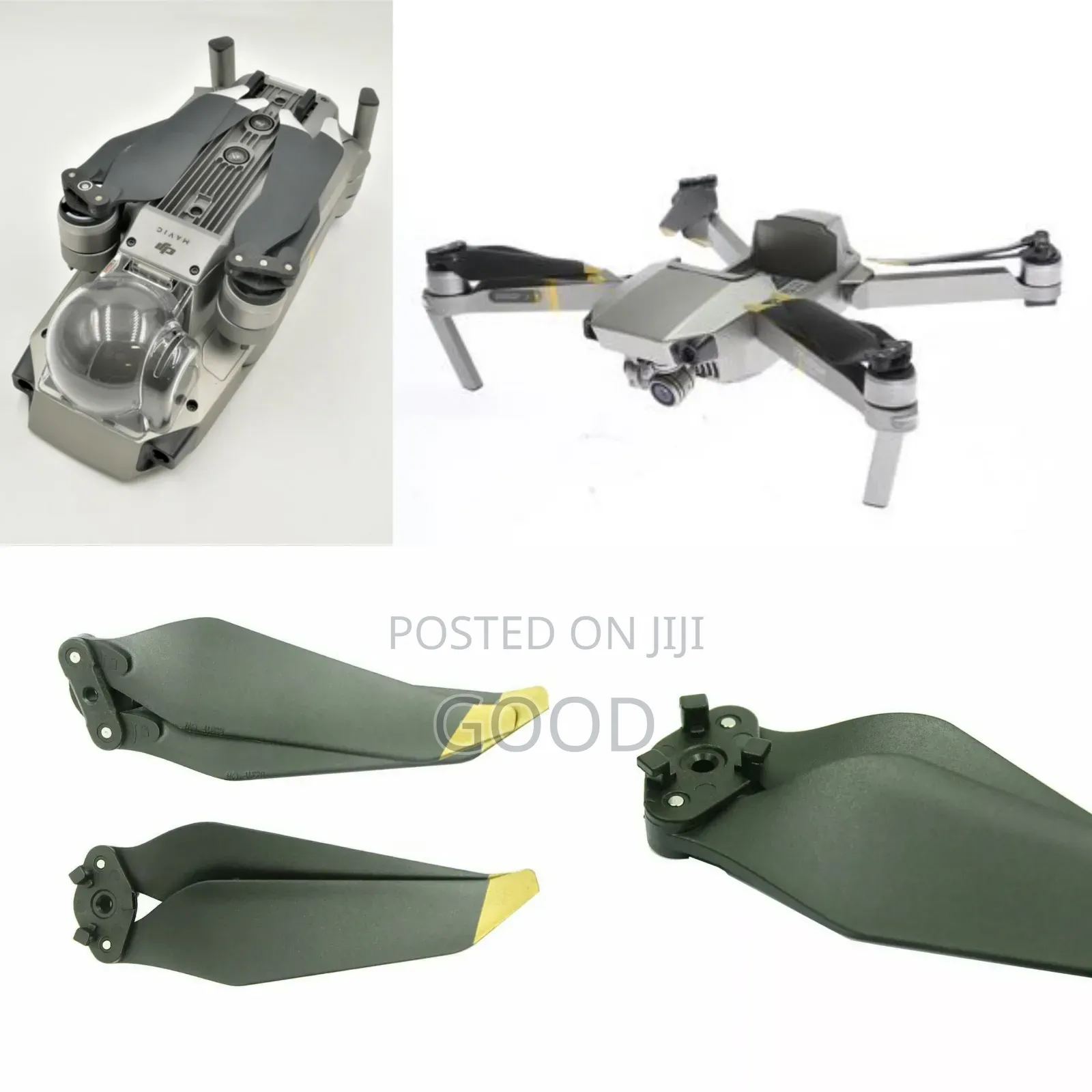 Dji Mavic Pro Platinum Drone Body + 4 Props + Gimbal Protector