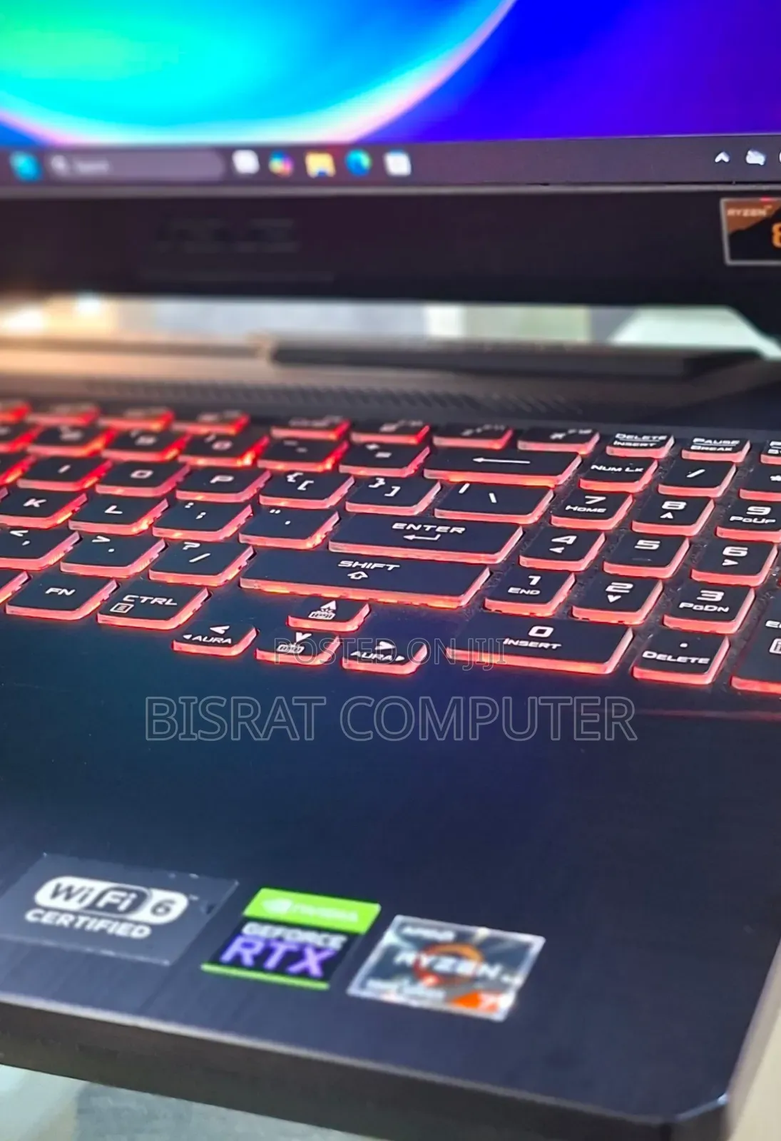 New Laptop Asus TUF Gaming A15 16GB AMD Ryzen 7 SSD 512GB