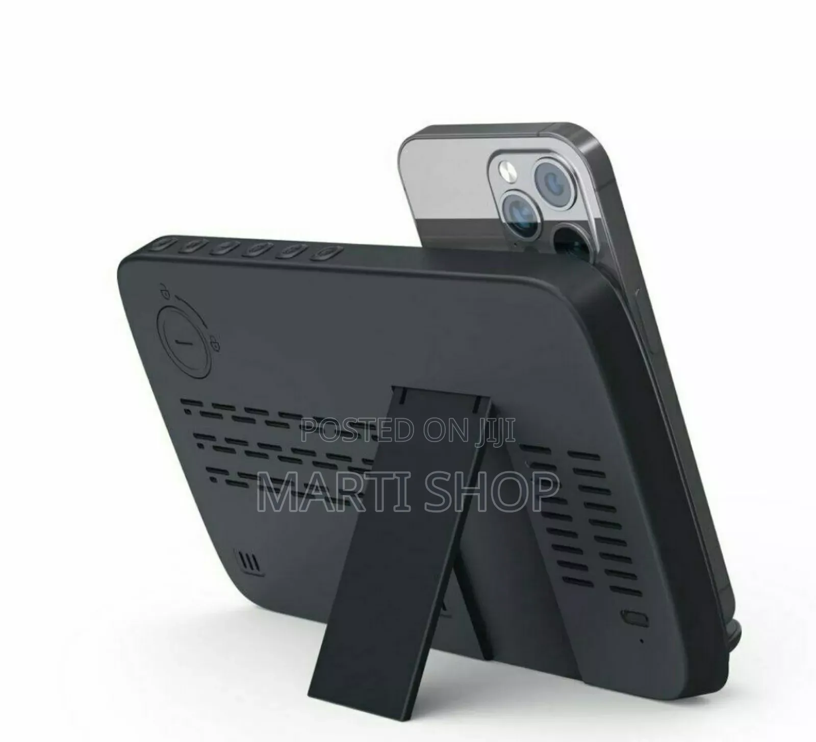 Rise Digital Alarm Clock Wireless Charger