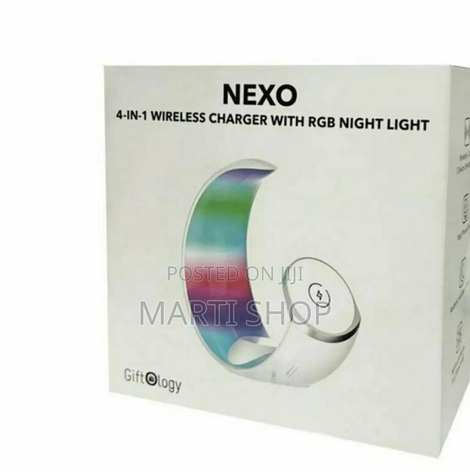 Nexo 4-in-1 Wireless Charger With Night Light
