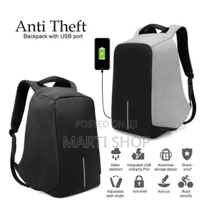 Photo - Anti-Theft Backpack With Usb Charging Port