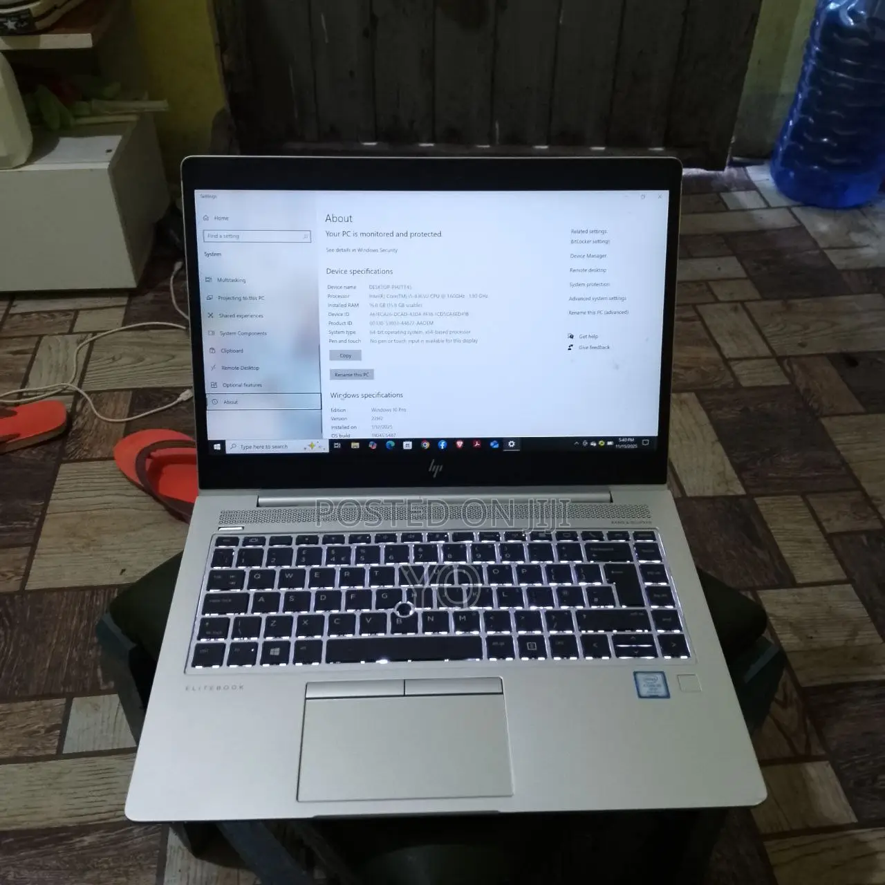 New Laptop HP EliteBook 840 16GB Intel Core I5 SSD 512GB