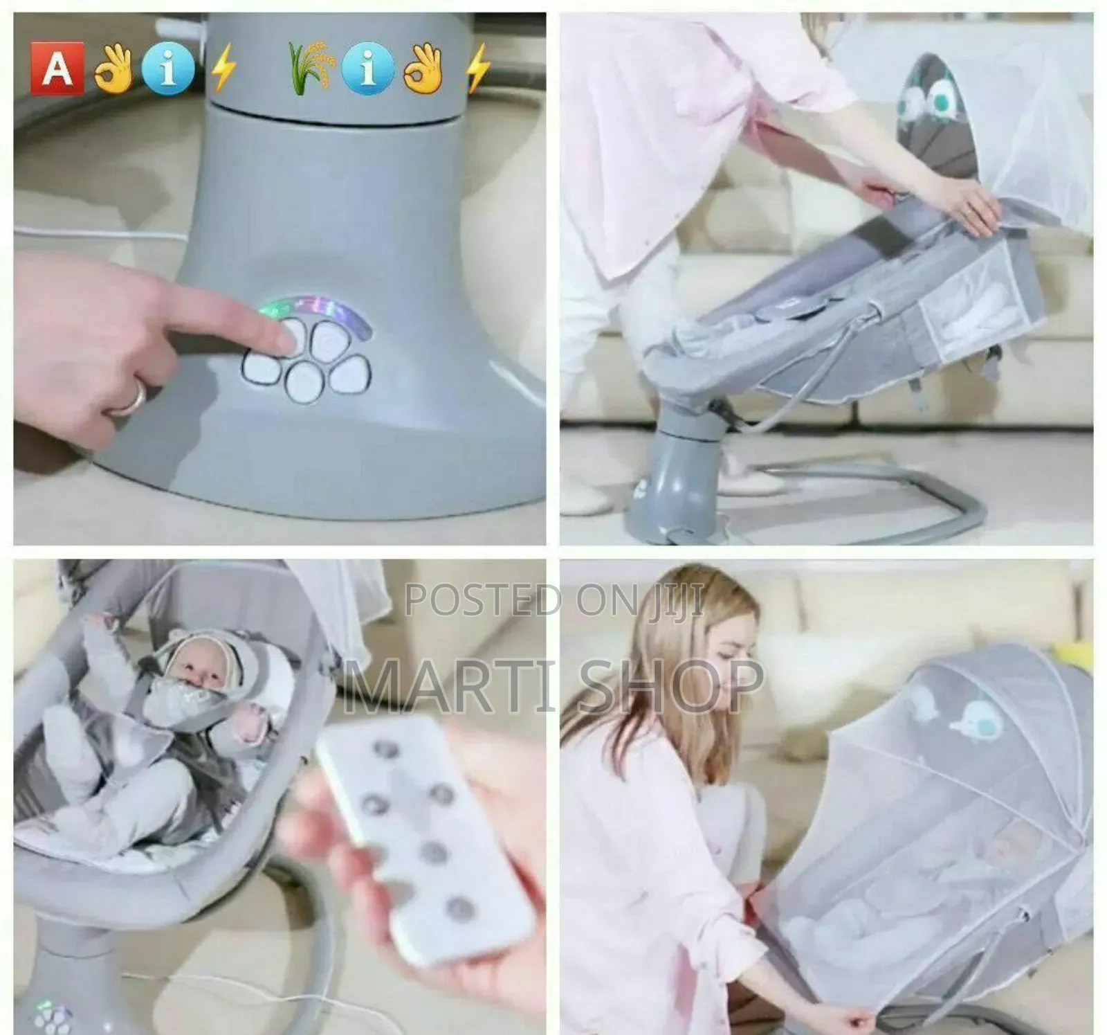 Mastella 3 in 1 Bassinet Swing