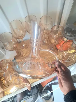 ብርጭቆ | Luxury 6-piece Glassware Set | ቅንጡ የስጦታ ብርጭቆ