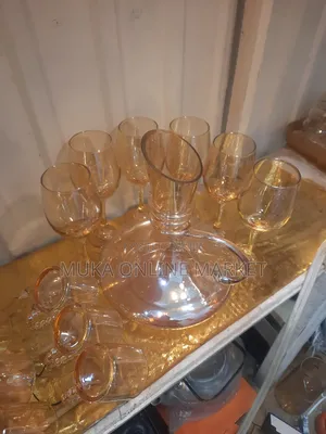 Photo - ብርጭቆ | Luxury 6-piece Glassware Set | ቅንጡ የስጦታ ብርጭቆ