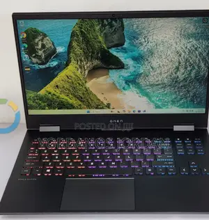 New Laptop HP Omen 15 16GB AMD Ryzen 7 SSD 512GB