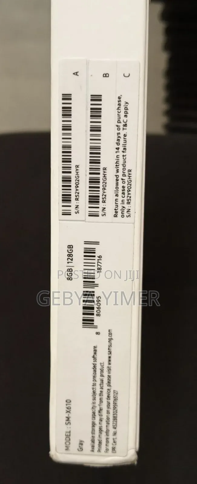 Samsung Galaxy Tab S9 128 GB Silver