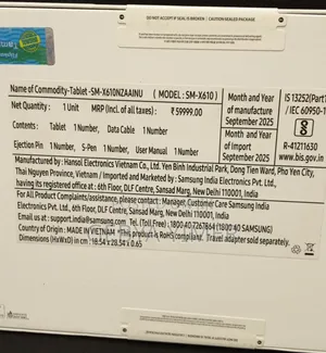 Samsung Galaxy Tab S9 128 GB Silver