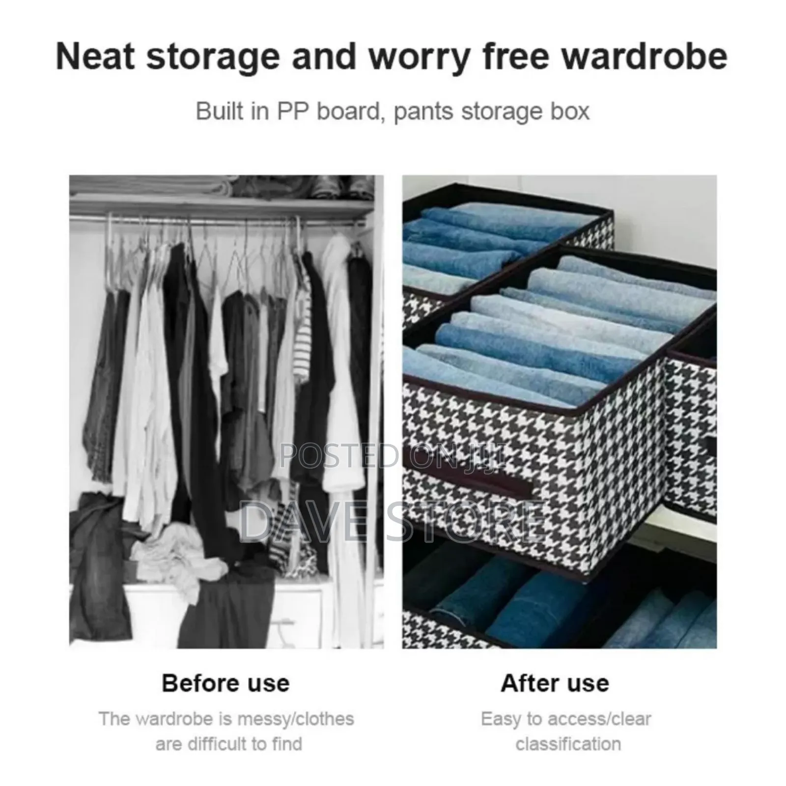 Foldable Cloth Organizer