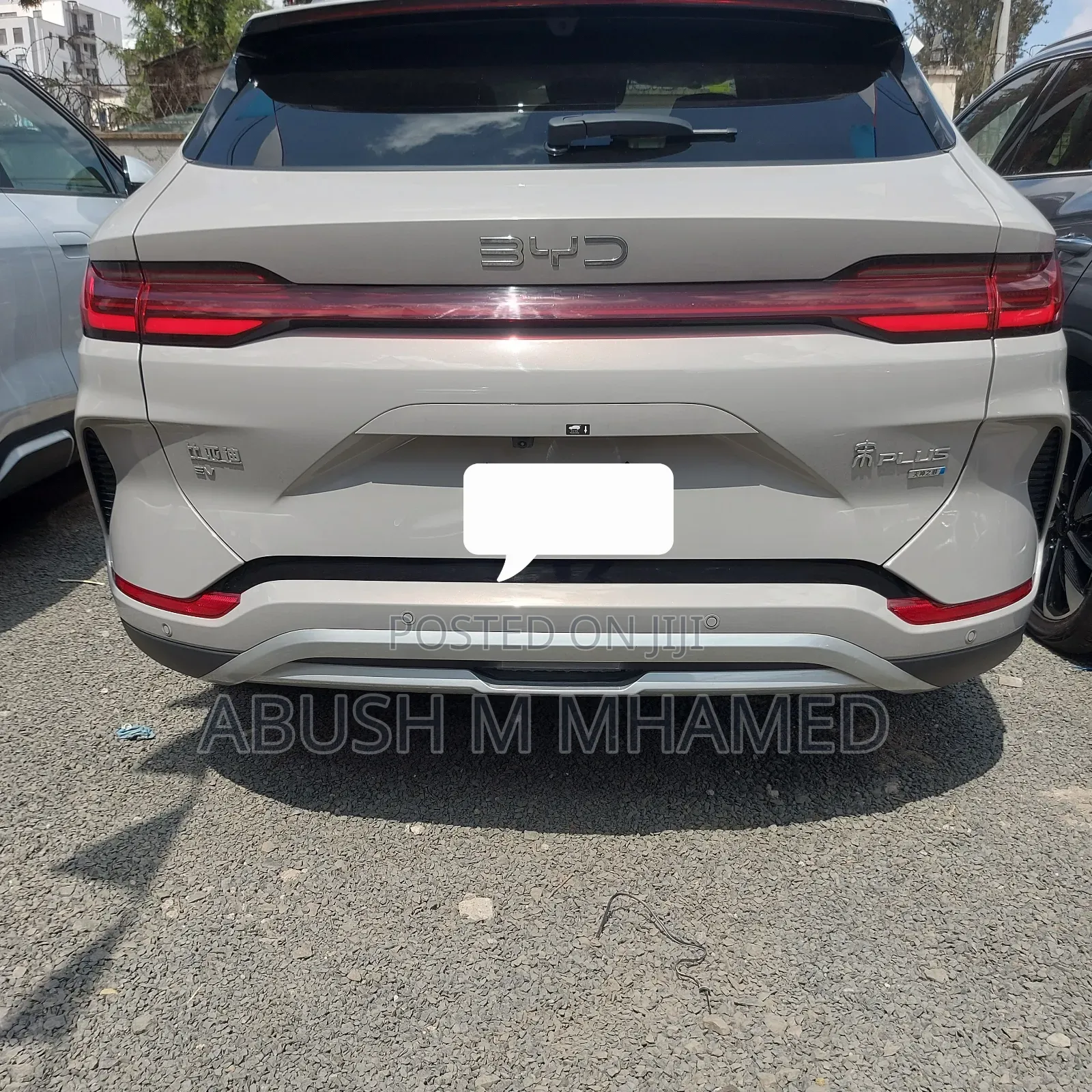 New BYD Song Plus 2025 Off white