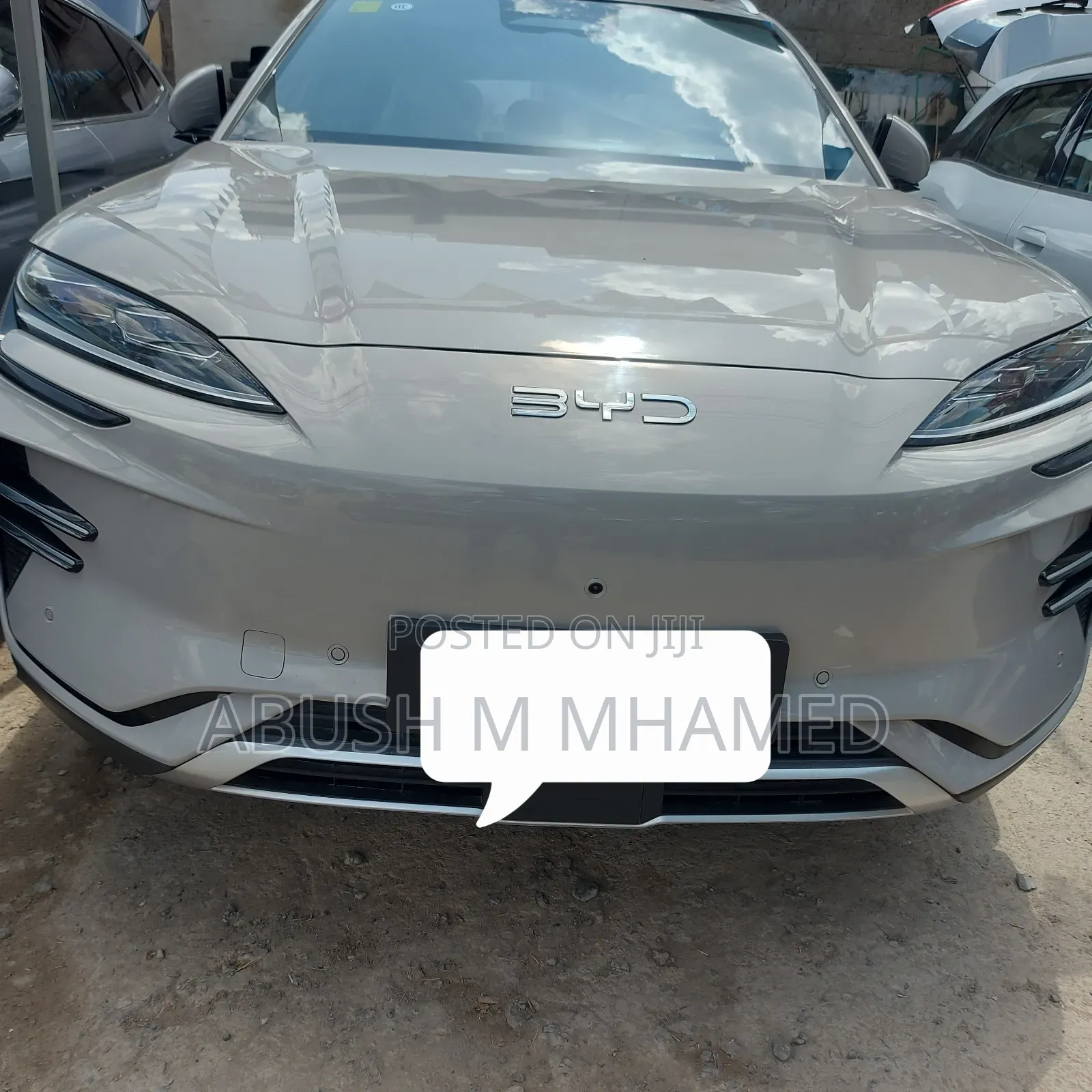 New BYD Song Plus 2025 Off white