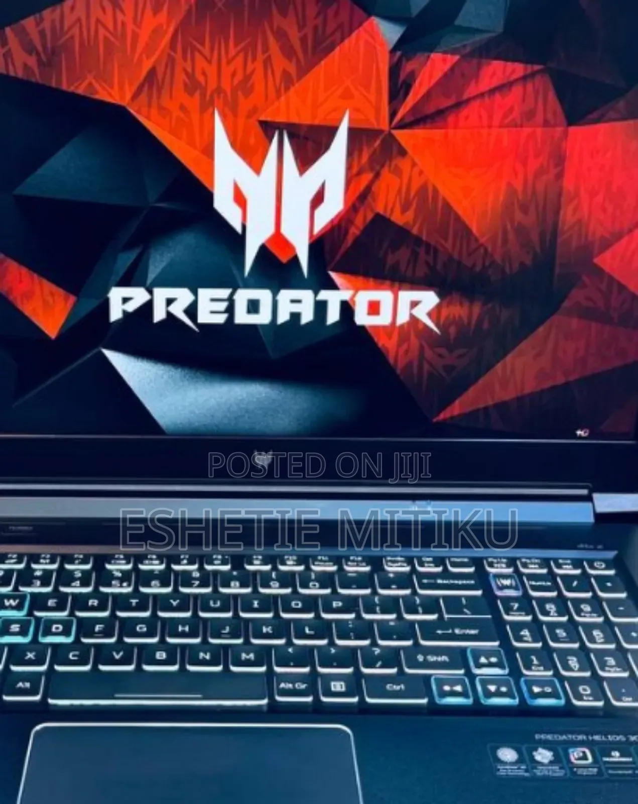 New Laptop Acer Predator 15 16GB Intel Core I9 SSD 1T