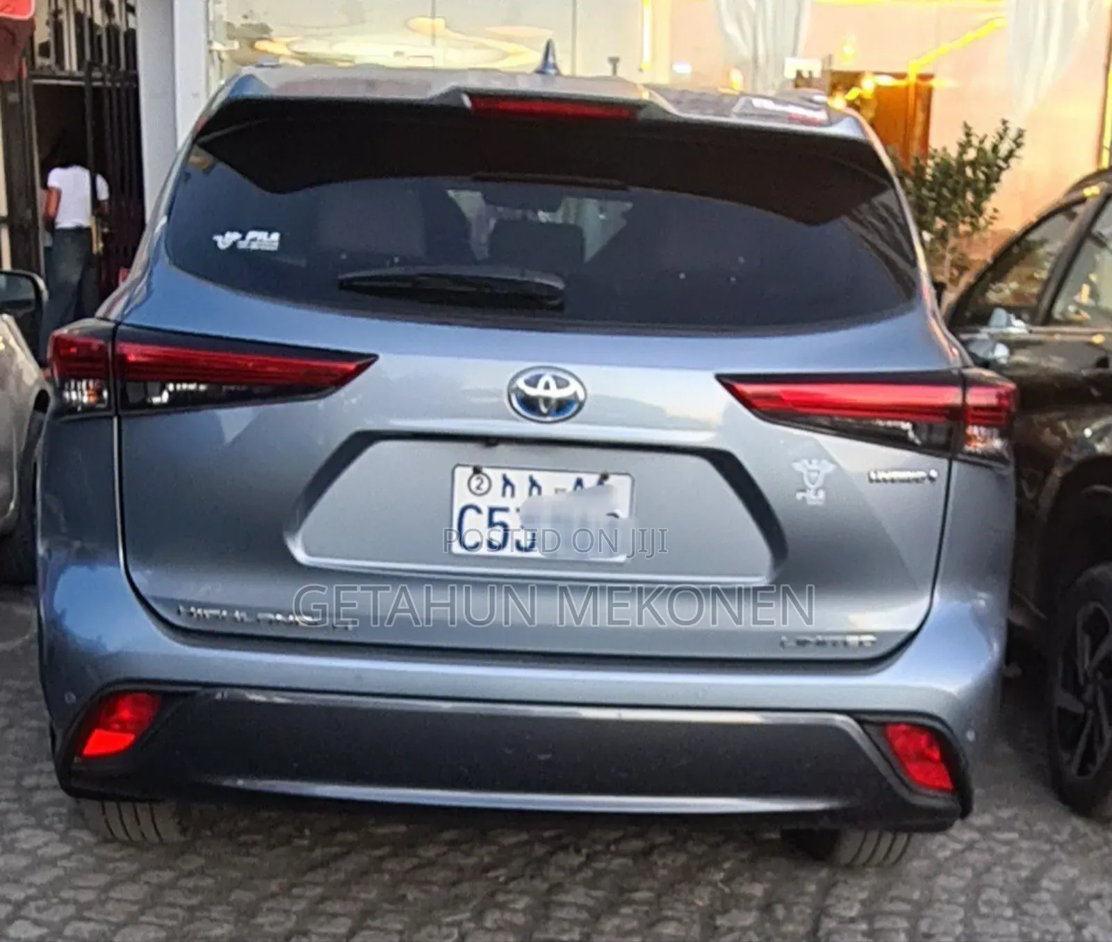 Toyota Highlander Hybrid 2023 Blue