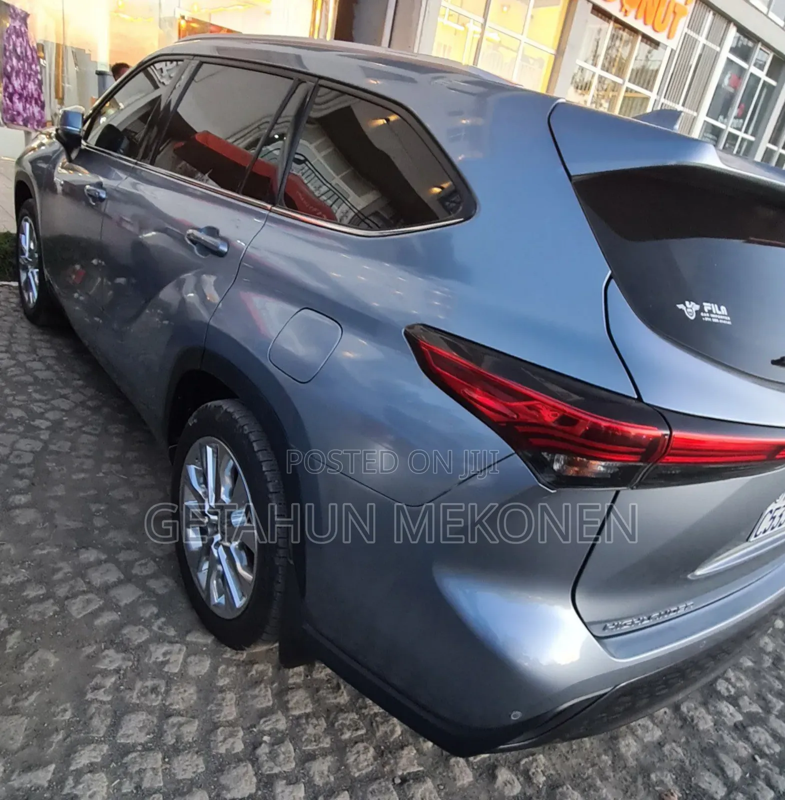 Toyota Highlander Hybrid 2023 Blue