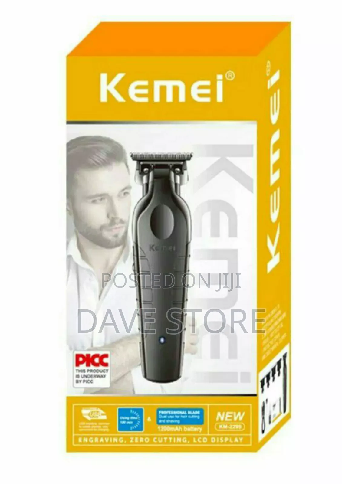 Kemei Rechargeable Hair Clipper