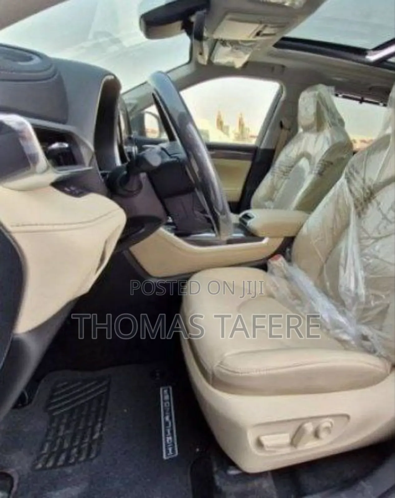 New Toyota Highlander Hybrid 2025 Black