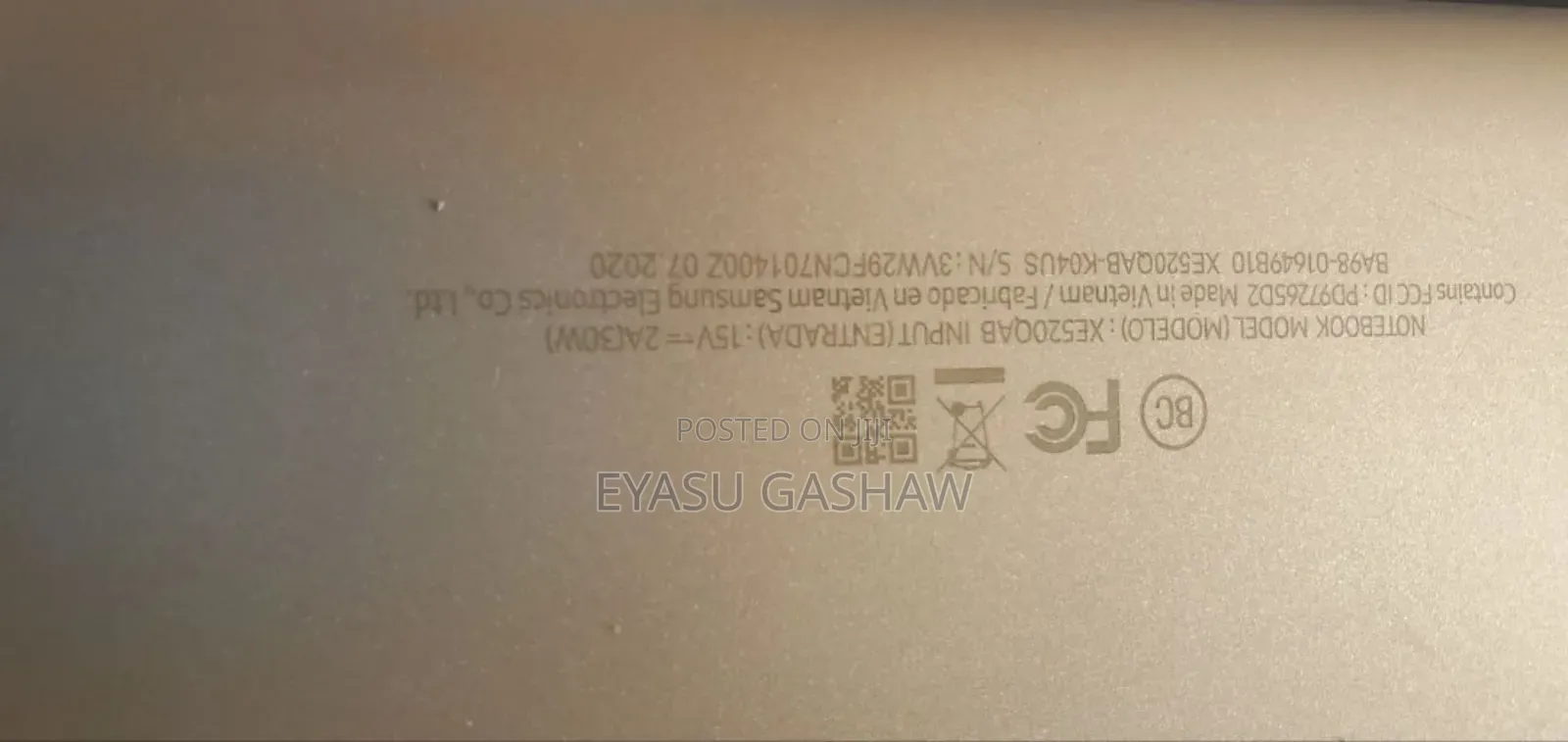 Laptop Samsung Galaxy Book 2 4GB Intel Core M3 SSD 128GB