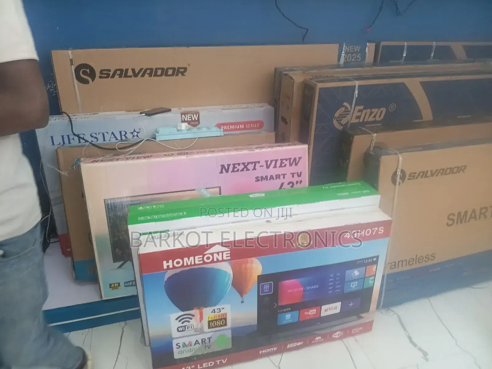 Homeone, 43, Ful Hdi , 1080 ,Wifi,Smart Andrayd ,Tv