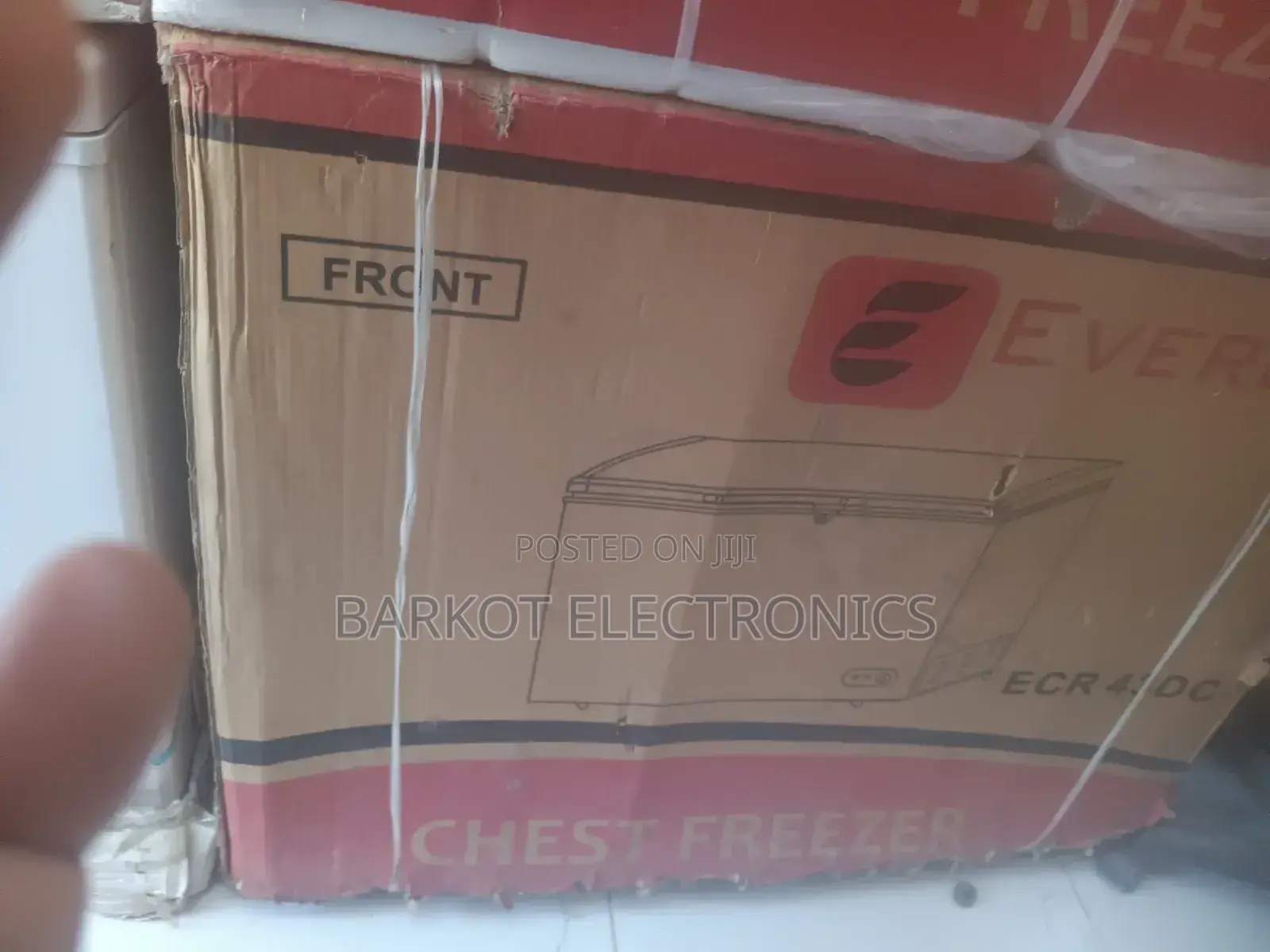 Everest Dip Chest Freezr Model 430l Solar , Sistem New Berand Neka New