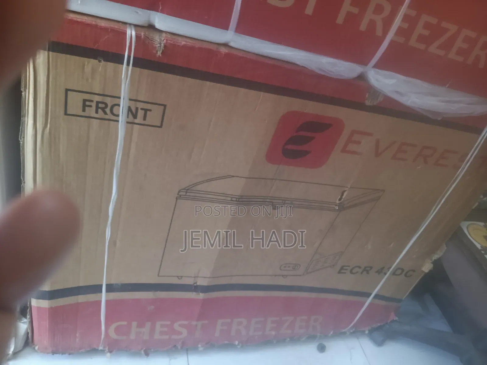 Everest Dip Chest Freezr Model 430l Solar , Sistem New Berand Neka New