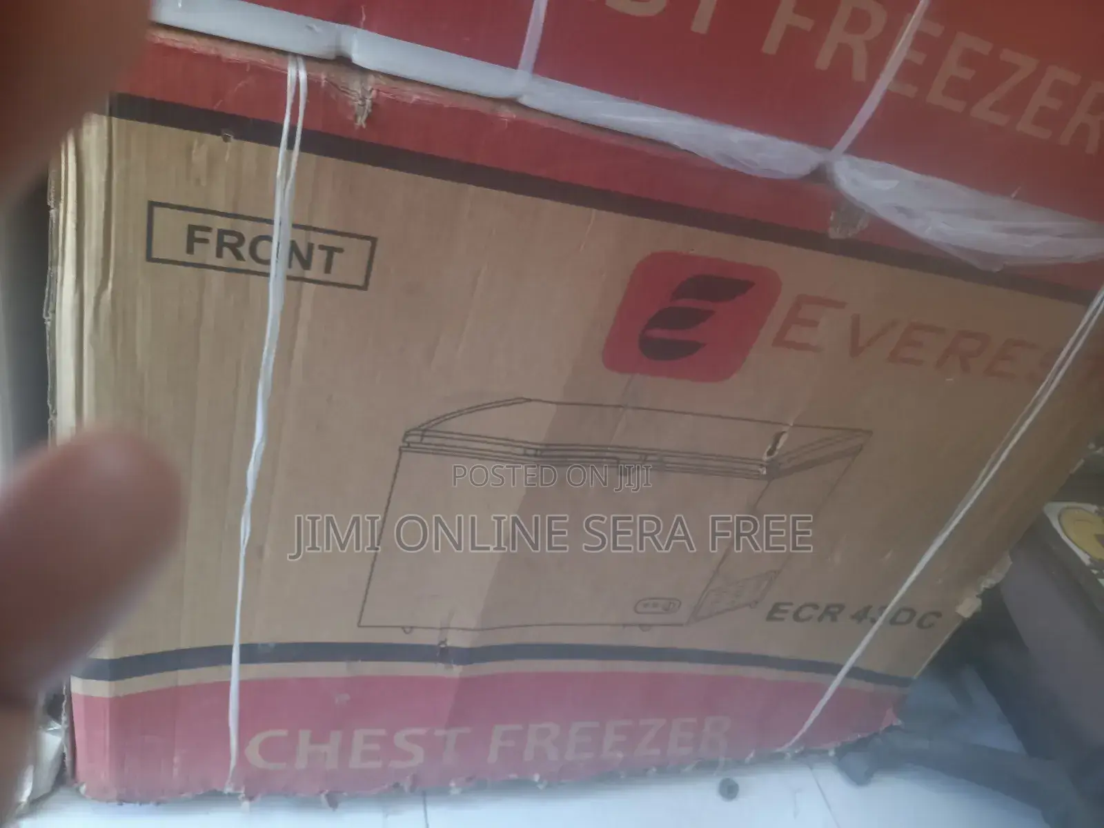 Everest Dip Chest Freezr Model 430l Solar , Sistem New Berand Neka New