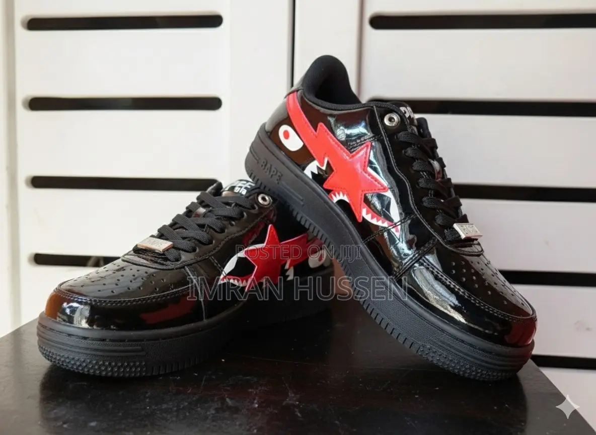 Bape Star-Black-Shark